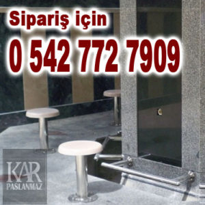 Şadırvan oturak ve korkuluğu